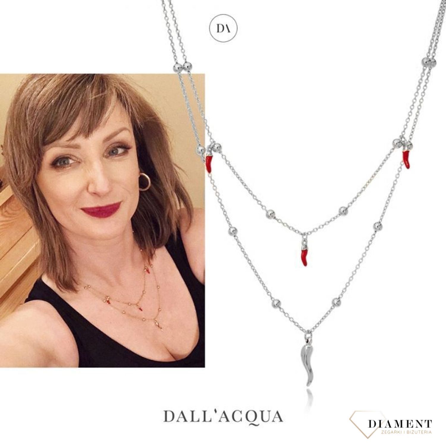 Naszyjnik srebrny DALL'ACQUA FAVORE CORNO CRM22959.jpg